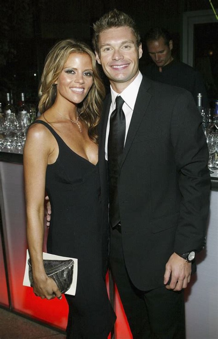 Ryan Seacrest and Shana Wall attend the 57th Annual Emmy Awards at Mondrian in West Hollywood, California, on September 18, 2005. | Source: Getty Images