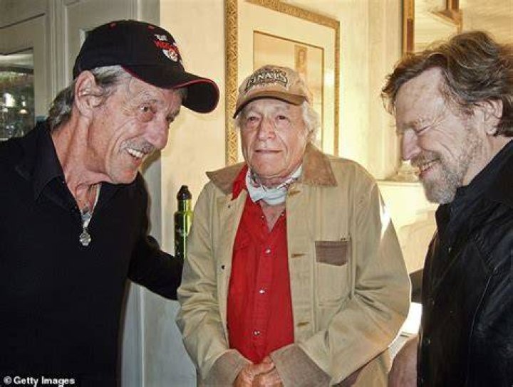 Sad: Sam Cutler, a former tour manager for the Rolling Stones and Grateful Dead, passed away Tuesday at his home in Brisbane, Queensland, Australia, after a nearly decade-long battle with cancer (seen in 2010 with Ramblin' Jack Elliott and Grateful Dead lyricist John Perry Barlow)