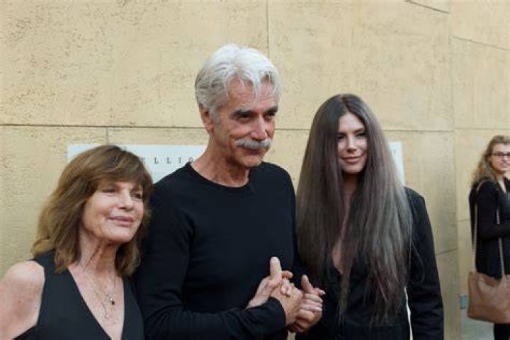 Sam Elliott and his daughter Cleo Rose Elliott at the premiere of "The Golden Compass" in Leicester Square, London, on November 27, 2007 | Source: Getty Images