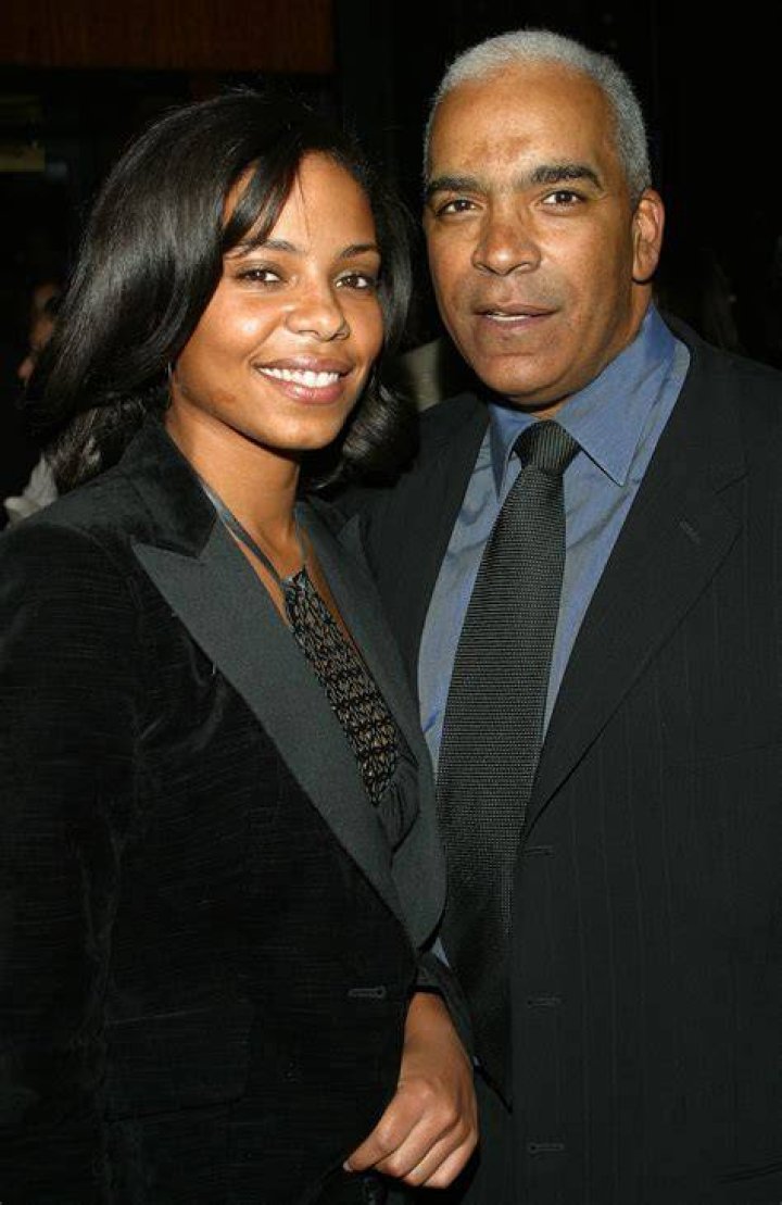 Sanaa Lathan and father Stan Lathan during Russell Simmons's Def Poetry Jam After-Party at Bryant Park Grill in New York, New York, United States. | Photo: GettyImages
