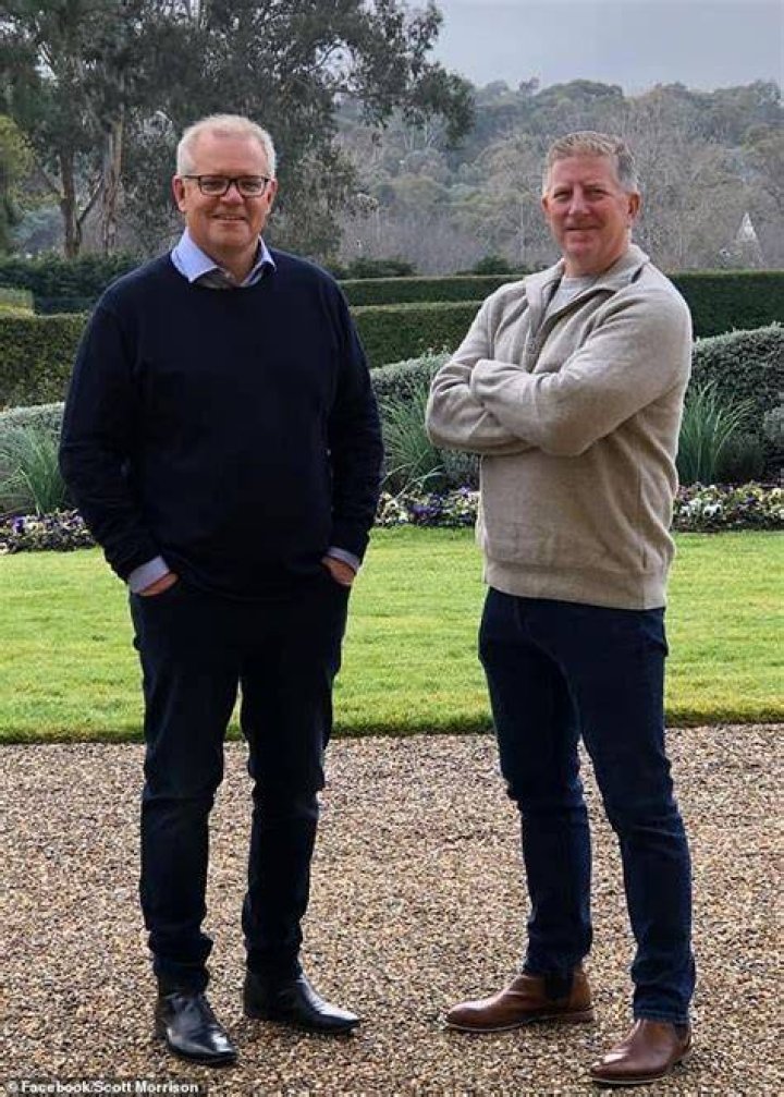Scott Morrison (pictured playing two-up on Monday) still has a lot of work to do for the Coalition to secure a fourth consecutive term on May 21