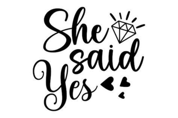She said yes! Matt also announced the engagement on his Instagram page, writing 'YES' alongside a diamond ring emoji, next to a loved-up photo of the couple and one of himself holding onto the stem of a rose