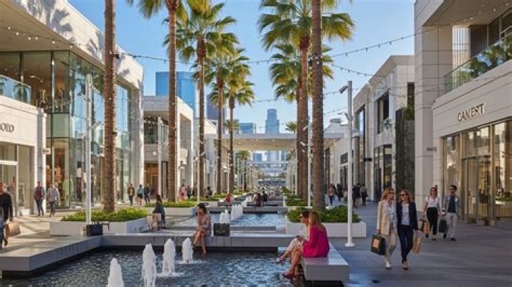 Shopping Malls around Los Angeles - March 25, 2020