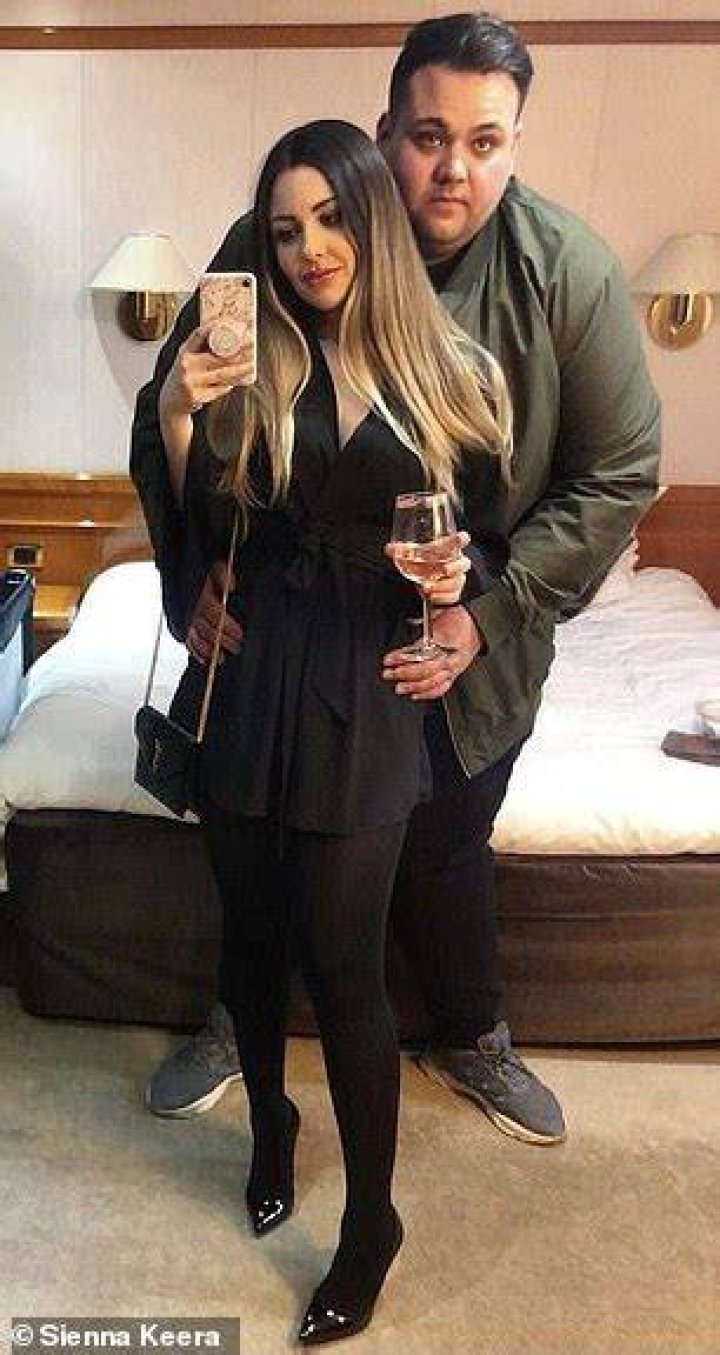Sienna Keera with her partner George