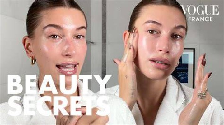 Skincare secrets: Hailey Bieber has revealed the extensive - and very pricey - beauty regimen she uses to get ready for a photo shoot