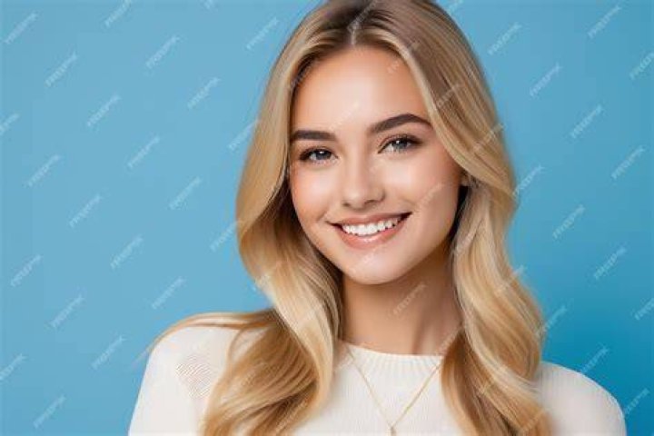 smiling blonde girl Blank Template Imgflip