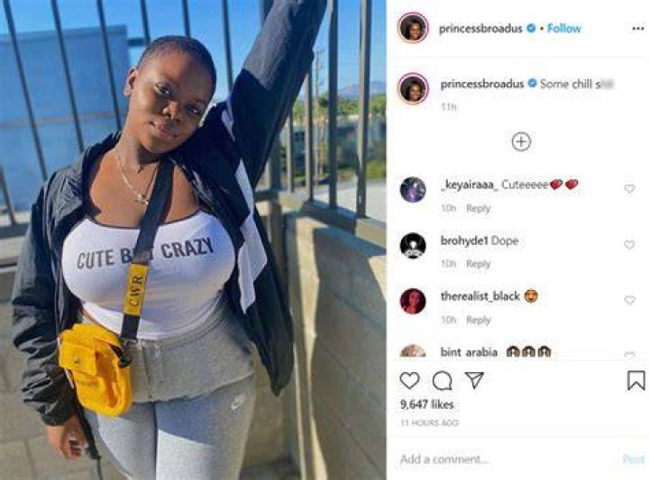 Snoop Dogg's Daughter Princess Broadus Flaunts Curves in 'Cute but Crazy' Top (Photo)