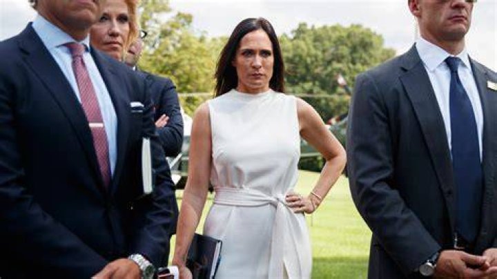 Stephanie Grisham, White House Press Secretary, listens during a Cabinet Meeting with U.S. Donald Trump, not pictured, at the White House in Washington, D.C., U.S., on Tuesday, Nov. 19, 2019 | Photo: Getty Images