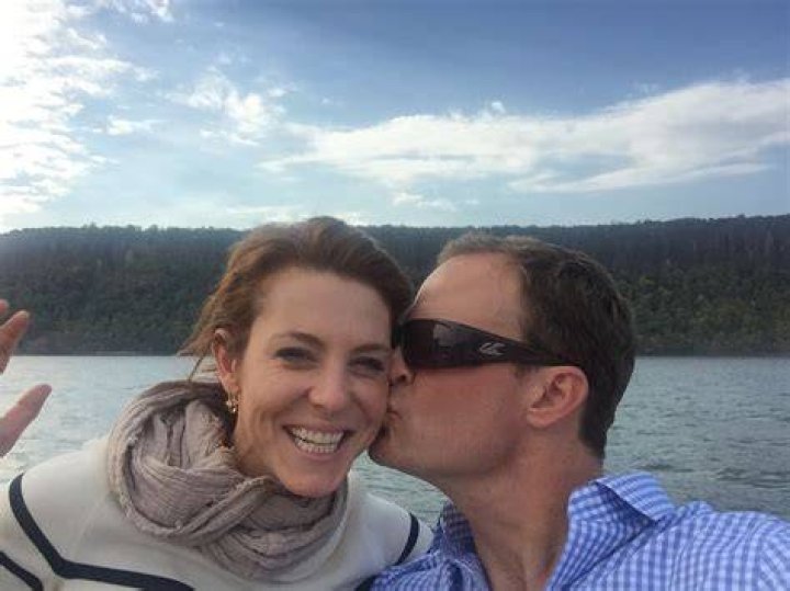 Is Stephanie Ruhle Sick? Where Is The Host Of The 11th HourThis Week? Husband And Divorce Story Stephanie Ruhle with husband Andy Hubbard and their sons Harrison, Reese and daughter Drew.