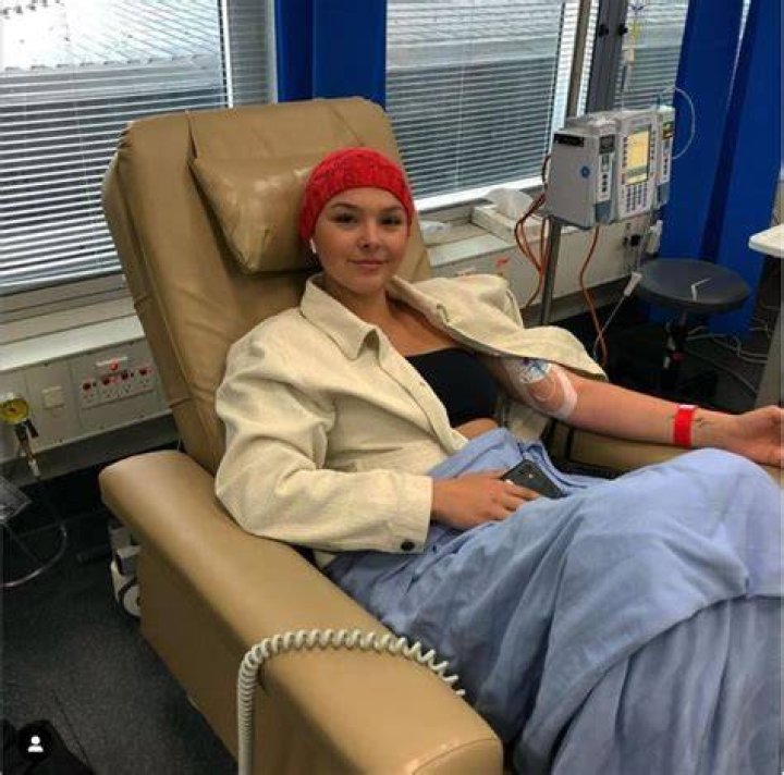 Student nurse Steph Ogden (pictured) woke with what felt like a nasty flu one morning in early February