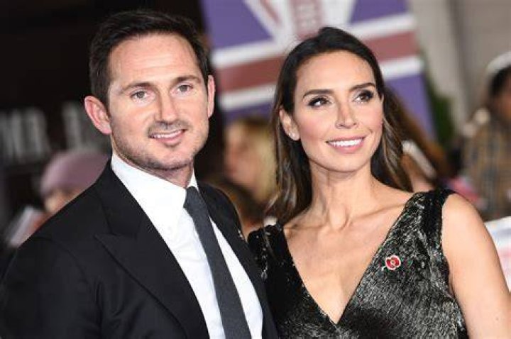 Stunning: Christine and Frank Lampard were among the celebrities in attendance and looked loved-up as they headed to the church