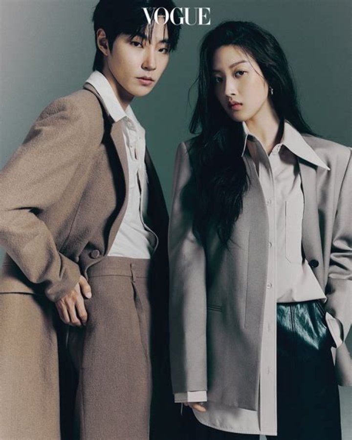 StyleKorea &mdash; Hwang In Yeop & Moon Ga Young for Vogue Korea...