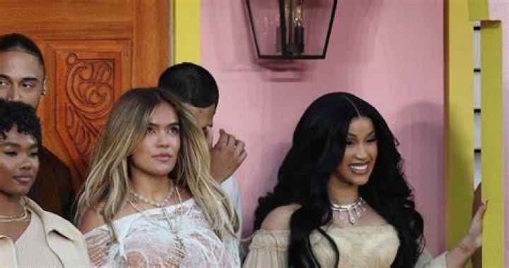Surprise! Cardi B made her daughter Kulture's last birthday before becoming a big sister one to remember with an unforgettable piece of jewelry on Sunday