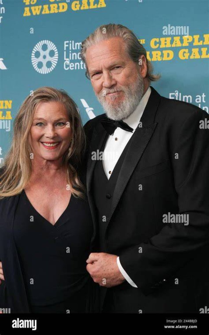 Susan Geston and Jeff Bridges at the 76th Annual Golden Globe Awards on January 6, 2019, in Beverly Hills, California | Source: Getty Images