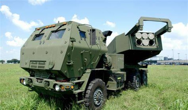 The Himars use precision-guided munitions with a range is about 50 miles (80 kilometres)