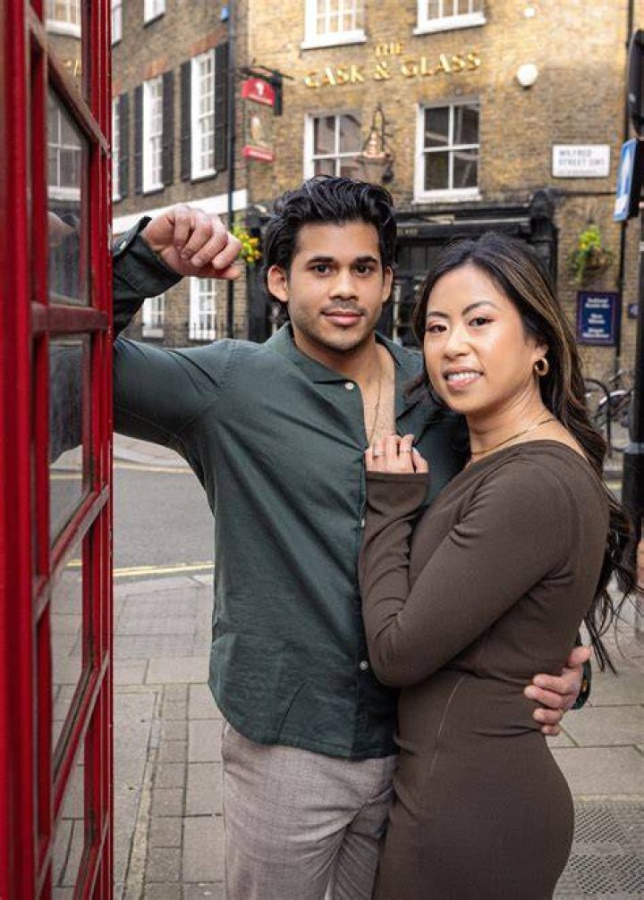 The London-based couple (pictured), who are now parents to their baby boy, Oliver, one, flaunt their relationship on TikTok