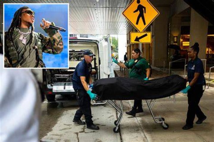 The rapper was shot in the head and body about 64 times