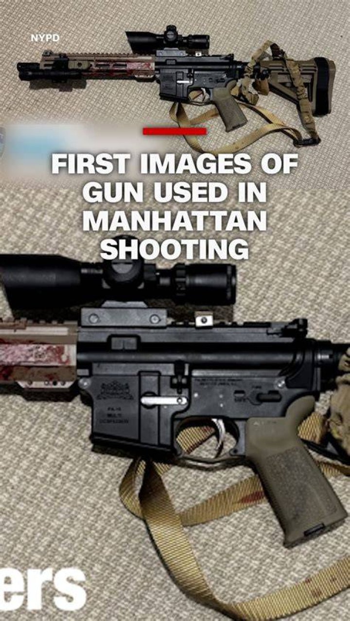 The weapon used to shoot Abe appears to be a homemade double-barrelled shotgun, made by strapping two pieces of pipe to a piece of wooden board