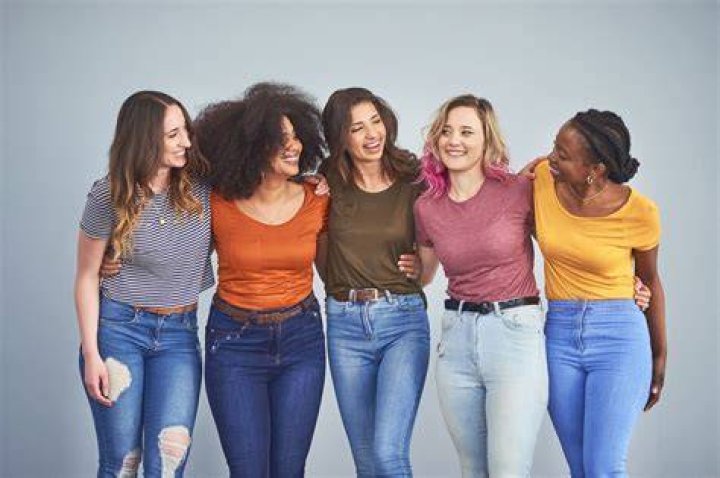 The women of 'The Golden Bachelor' pose together ahead of the competition.