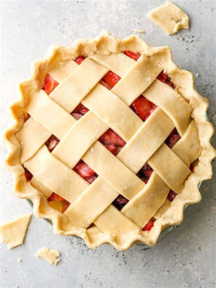 This lattice pie, from an unknown location, suffered a rare fate; a cactus fell on it, permeating the crust, and destroying the whole thing making it unfit for human consumption