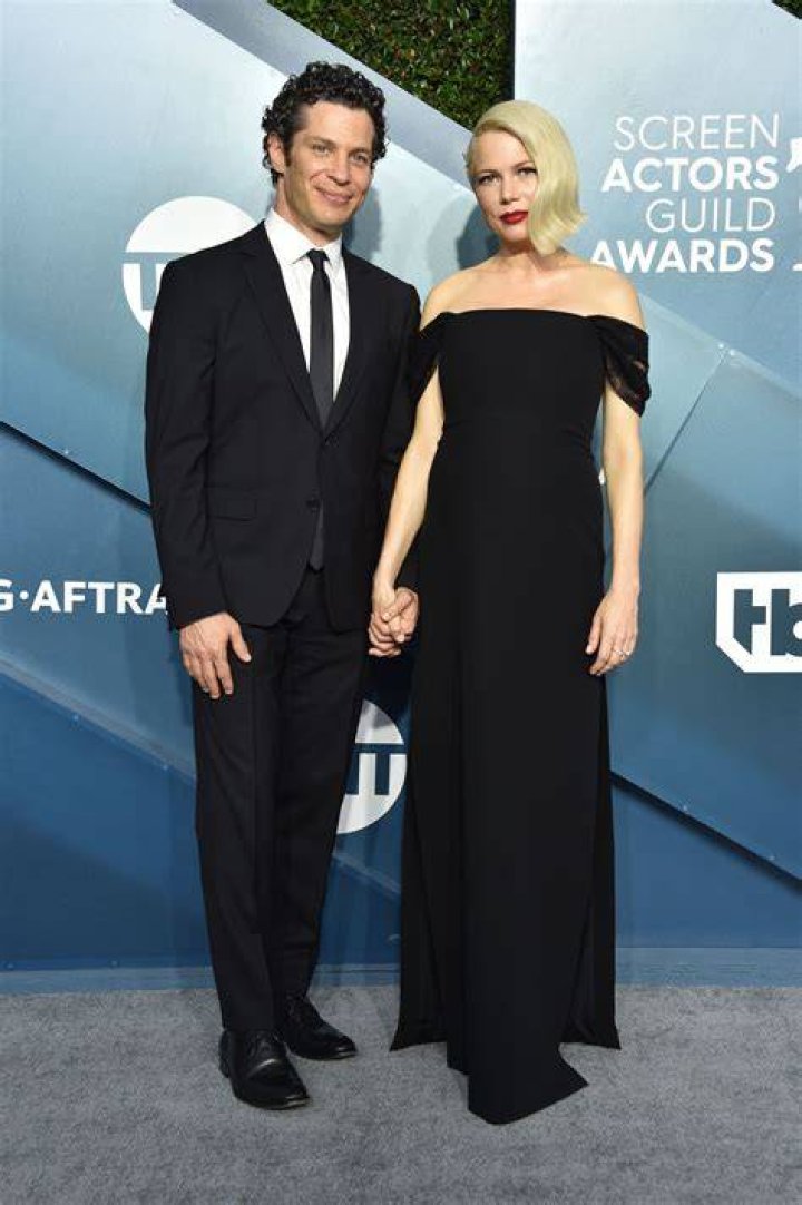 Thomas Kail and Michelle Williams at the 26th Annual Screen Actors Guild Awards on January 19, 2020 | Source: Getty Images