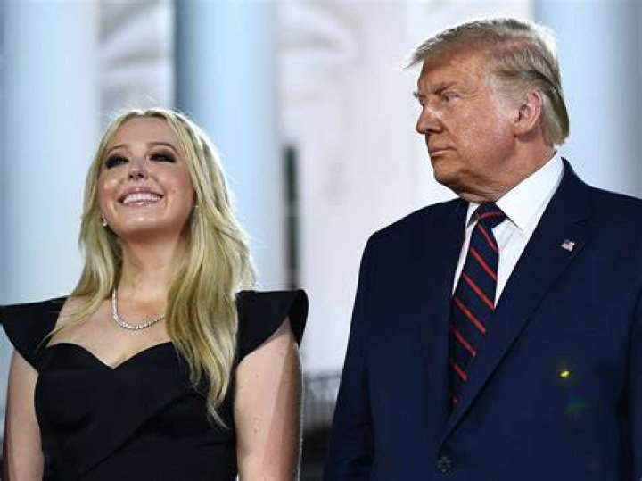 Tiffany Trump at the National Thanksgiving Turkey pardoning event in the Rose Garden of the White House in 2019 | Source: Getty Images