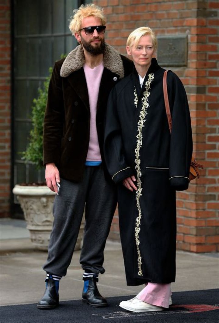 Tilda Swinton Steps Out with Partner Sandro Kopp in Rare Sighting of Couple in New York City