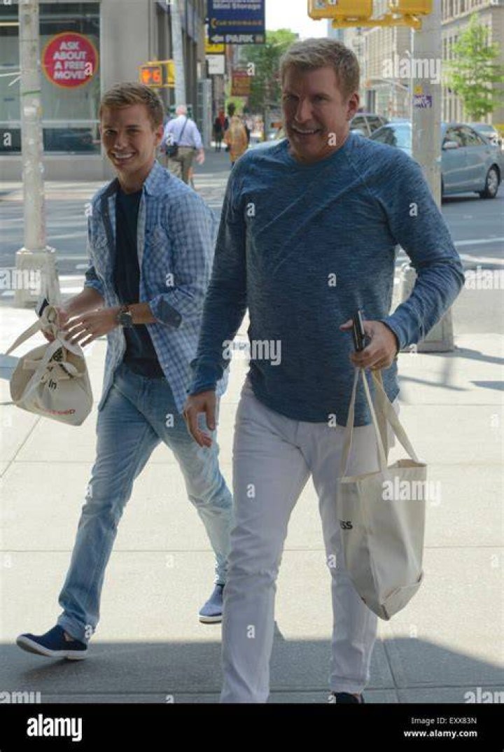 Todd Chrisley in New York visiting SiriusXM Studios. | Photo: Getty Images