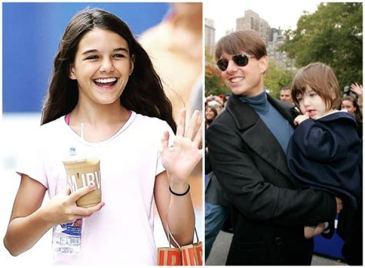 Tom Cruise and Suri Cruise on July 17, 2012 in New York City | Source: Getty Images