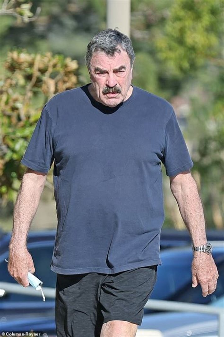 Tom Selleck is spotted out for the first time during the pandemic running errands Hollywood
