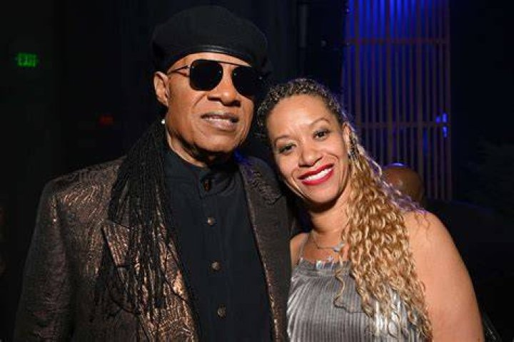 Tomeeka Robyn Bracy and Stevie Wonder attend the World Premiere and After Party of Showtime's "HITSVILLE: The MAKING OF MOTOWN" at Harmony Gold Theatre | Getty Images