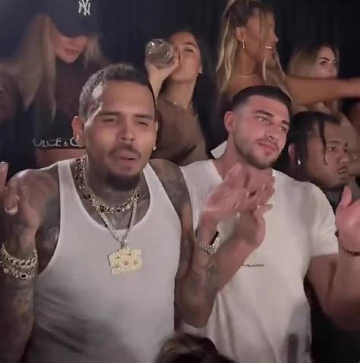 Tommy jetted to Abu Dhabi and sparked rumours of trouble in their relationship after videos emerged of the boxer on nights out - including with Chris Brown