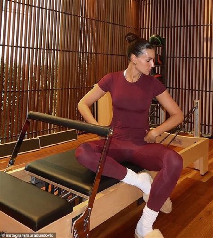 Toned: Joan gave an insight into how she manages to keep her figure in runway-ready shape