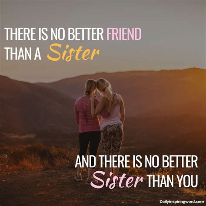 Top Inspiring Quotes About Sisters & I Love You Sister Quotes Happy birthday sister quotes