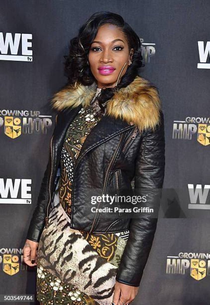 TV personality Erica Dixon attends the private screening of Lifetime's "The Rap Game" at Suite Food Lounge | Photo: Getty Images