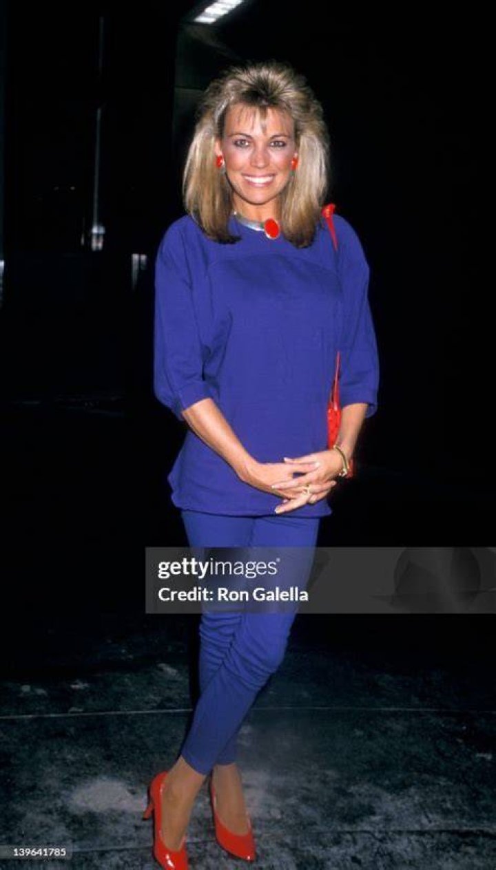 TV Personality Vanna White photographed at "Exclusive Photo Session" at her home on April 1, 1984 in Los Angeles, California. / Source: Getty Images