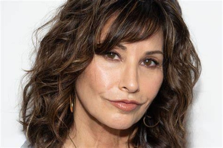 Unique! Gina Gershon, 60, was a head turner in a plunging red sequin bodysuit