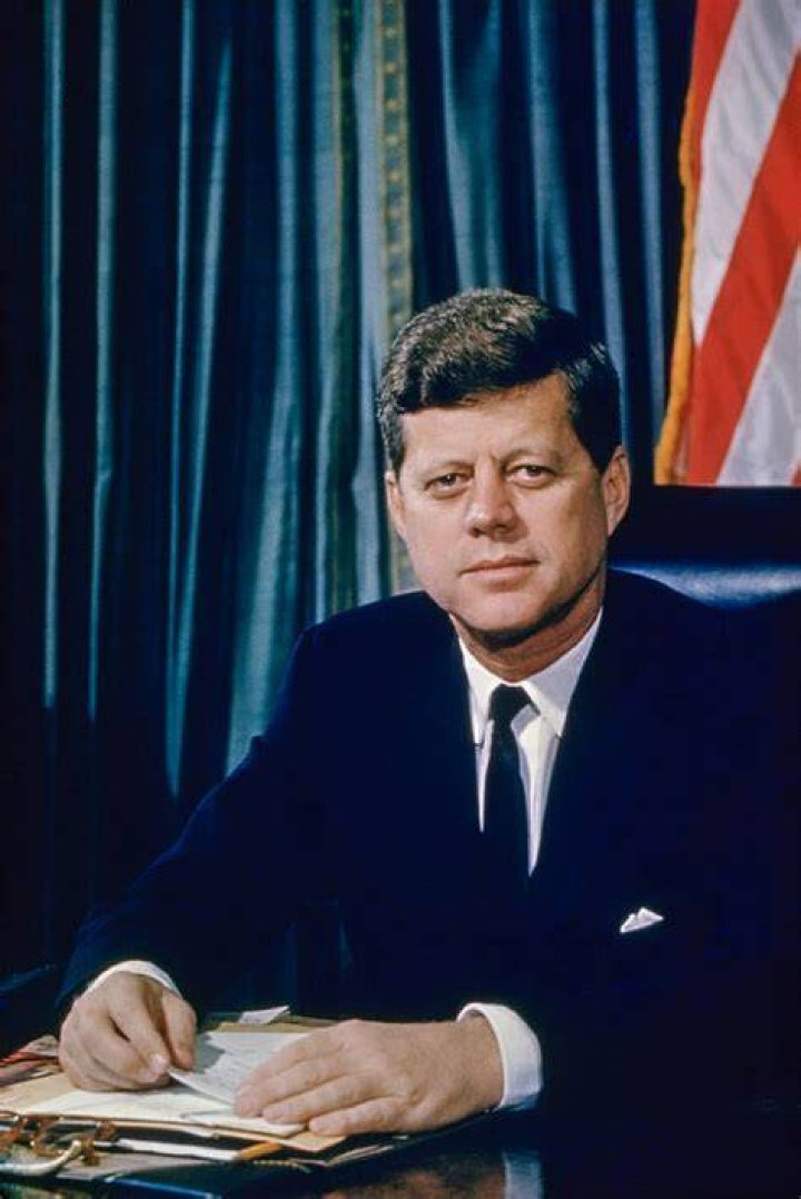 US President John F. Kennedy during a Washington Senators baseball game in Washington D.C., in the early 1960s. | Source: Robert Riger/Getty Images