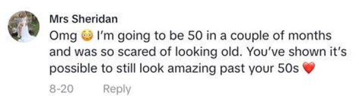 User comment on Harrah Brown's video dated August 19, 2023 | Source: 