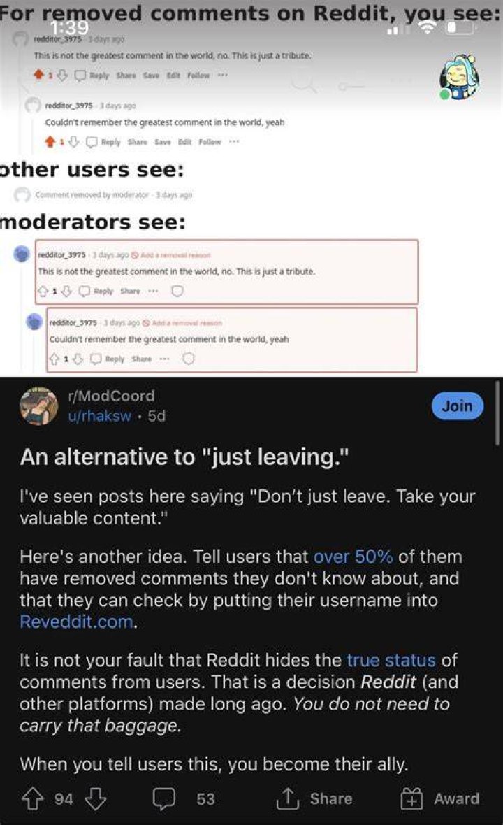 User comments on Hathnofuryca's Reddit post | Source: