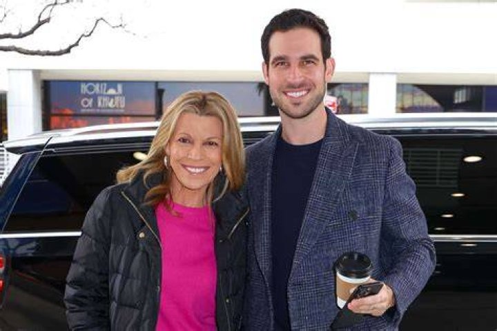 Vanna White and son Nicholas Santo Pietro during the 65th Annual Hollywood Christmas Parade on December 1, 1996 in Hollywood, California. / Source: Getty Images