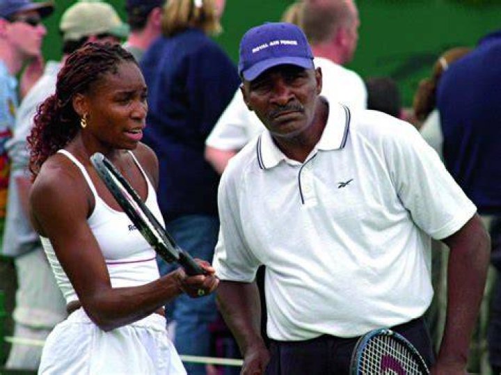 Venus Williams, her father, Richard Williams, and her youngest brother, Dylan Williams, at ESPN Wide World of Sports Complex, Florida, on November 17, 2013 | Source: Getty Images