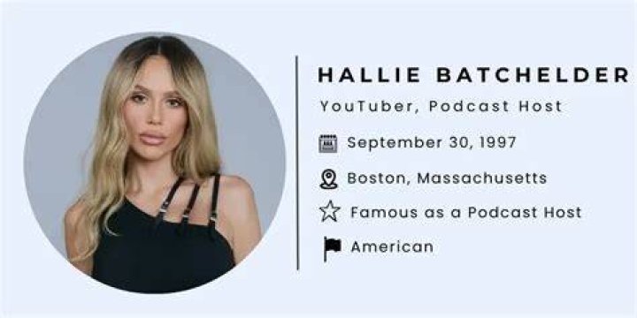 Who is Hallie Batchelder? Age, Height, Net Worth, Bio, Family, Boyfrie