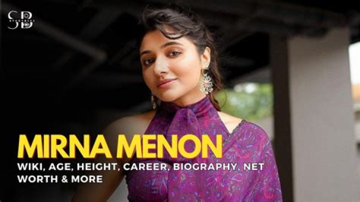 Why Is Mirna Menon Photo Trending on The Internet: What Happened? Story Explained